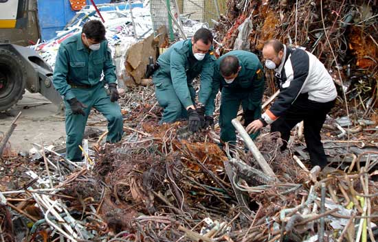 Operaci�n �ncora contra el robo de cobre