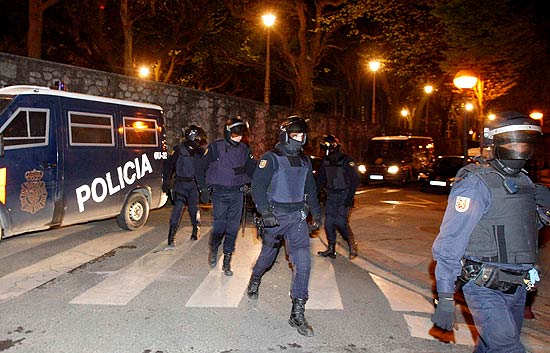 Operaci&oacute;n contra la kale borroka en Hernani
