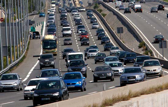 Se esperan muchos desplazamientos por carretera para el primer fin de semana de agosto