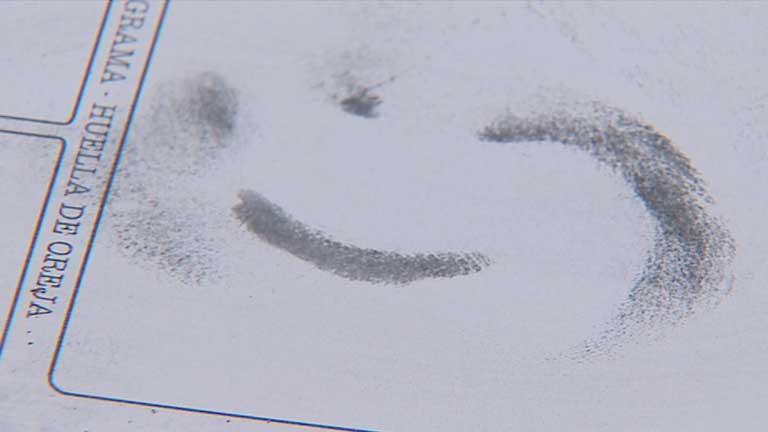 La huella de la oreja, herramienta de identificacion de delicuentes