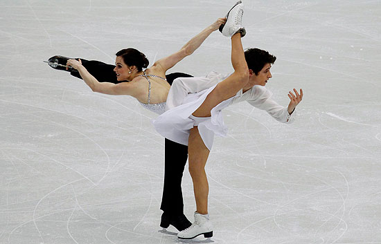 Oro de Danza para la pareja canadiense 