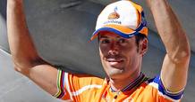 &Oacute;scar Freire, uno de los l&iacute;deres del Rabobank en la Vuelta a Espa&ntilde;a.