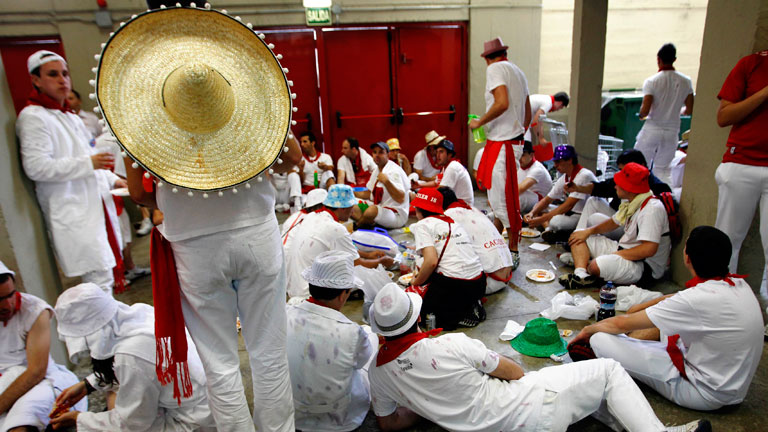 La otra cara del &uacute;ltimo encierro de los Sanfermines 2012, de Torrehandilla