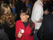 Otra falsa Sarah Palin, en la fiesta dem&oacute;crata