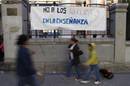 En otro instituto de secundaria en Madrid se puede leer en un cartel 