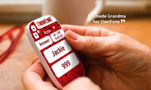 Los niños y las personas mayores pueden elegir un diseño con tan solo un par de botones para realizar llamadas fáciles y sin complicaciones. Los niños y las personas mayores pueden elegir un diseño con tan solo un par de botones para realizar llamadas fáciles y sin complicaciones.