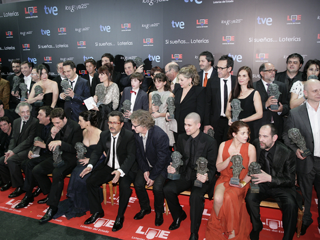 La pel&iacute;cula 'Pa negre', participada por TVE, la gran triunfadora de los Goya 2011 con 9 galardones