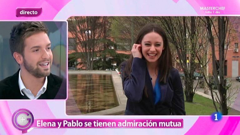 M&aacute;s Gente - Pablo Albor&aacute;n, admirador de 'Cu&eacute;ntame' y Elena Rivera
