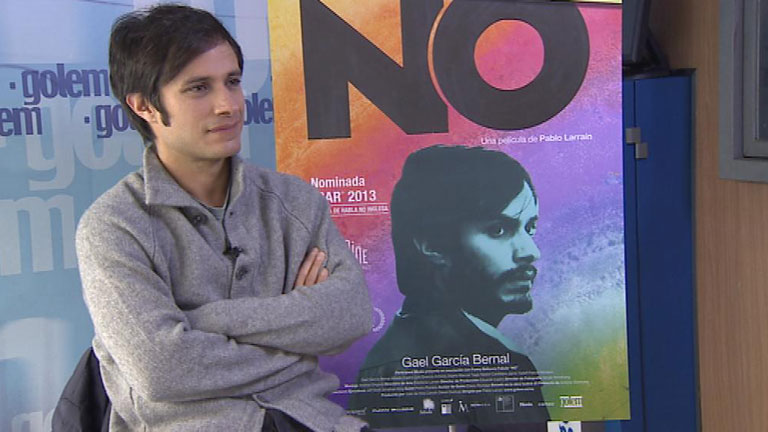 Pablo Larraín y Gael Bernal presentan la película "NO" en Madrid
