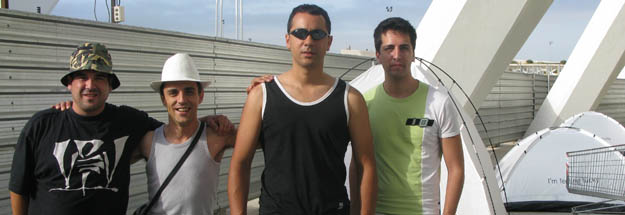 Pablo, Vicente, Felipe y Fernando han sido los primeros en llegar.