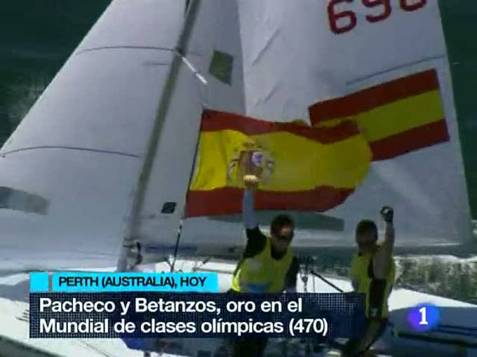 Ir al Video&nbsp;Pacheco y Betanzos, oro mundial en 470