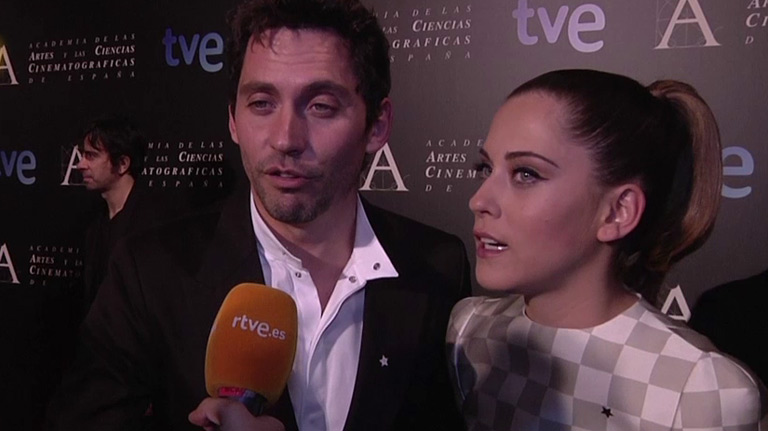 Mar&iacute;a y Paco Le&oacute;n: "Si gan&aacute;semos el Goya, lo compartir&iacute;amos en familia, pero nada de regalarlo"