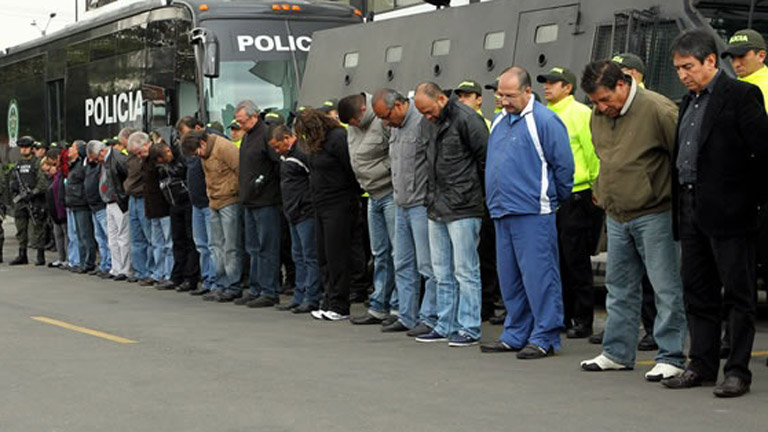 Los narcotraficantes colombianos se est&aacute;n entregando a las autoridades estadounidenses