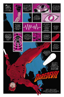 P&aacute;gina de 'Daredevil', de Mark Waid y Marcos Mart&iacute;n