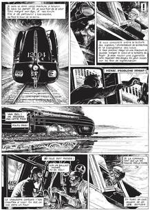 P&aacute;gina del c&oacute;mic 'La Douce', de Fran&ccedil;ois Schuiten