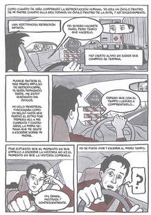P&aacute;gina de '&iquest;Eres mi madre?', de Alison Bechdel