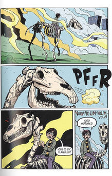 P&aacute;gina de 'Ghostopolis', de Doug TenNapel