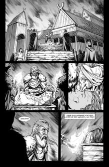 P&aacute;gina de 'Ragnarok', de V&iacute;ctor Santos y Pere P&eacute;rez
