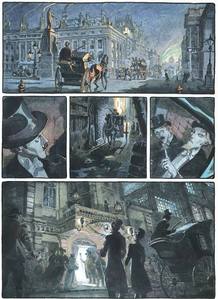 P&aacute;gina de 'El retrato de Dorian Gray', de Enrique Corominas (Basado en el libro de Oscar Wilde)