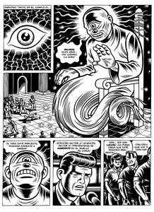 P&aacute;gina de 'Skin deep', de Charles Burns