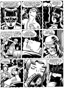 P&aacute;gina de 'Skin deep', de Charles Burns