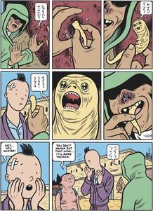 P&aacute;gina de 'T&oacute;xico', de Charles Burns