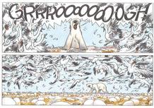 P&aacute;gina de 'Waluk', de Emilio Ruiz y Ana Miralles