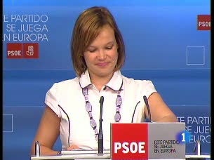 Ver v&iacute;deo  'Paj&iacute;n valora los resultados del PSOE en las europeas'