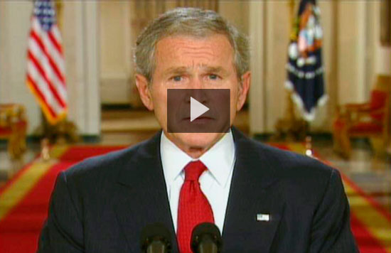 Bush explica su plan anticrisis a los estadounidenses