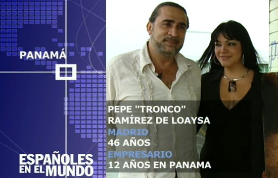 Espa&ntilde;oles en el mundo - Panam&aacute; - Pepe