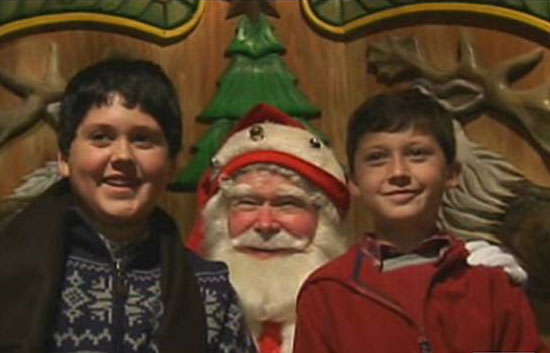 Desayunos - Pap&aacute; Noel  se vacuna de la gripe A