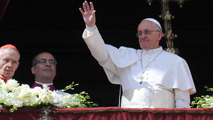 Ir al Video&nbsp;El papa pide que se superen las divergencias en Corea y la paz para Siria