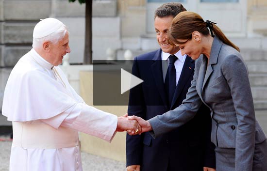 El Papa visita Francia con un mensaje de fomento de la fe