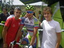 Rub&eacute;n y su primo, ciclista cadete