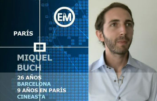 Espa&ntilde;oles en el mundo - Par&iacute;s - Miquel