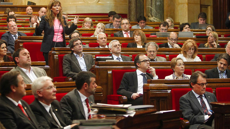 El Parlament aprueba la creaci&oacute;n de la comisi&oacute;n soberanista