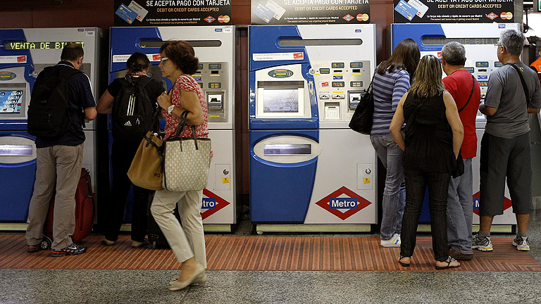 Jornada de paros en el metro y los autobuses urbanos de Madrid