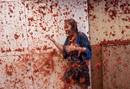 Los participantes de la Tomatina disfrutan de una aut&eacute;ntica lluvia de tomates