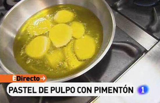Espa&ntilde;a Directo - Pastel de pulpo con piment&oacute;n