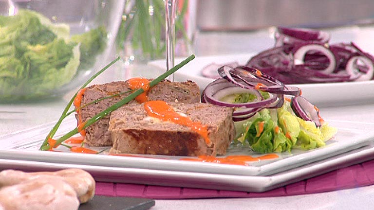 Saber Cocinar - Pastel de ternera con pimientos y huevo duro (20/01/2012)