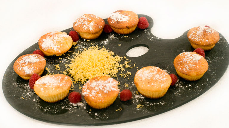 Saber Cocinar - Postres - Pastelillos de queso y vainilla a la naranja 