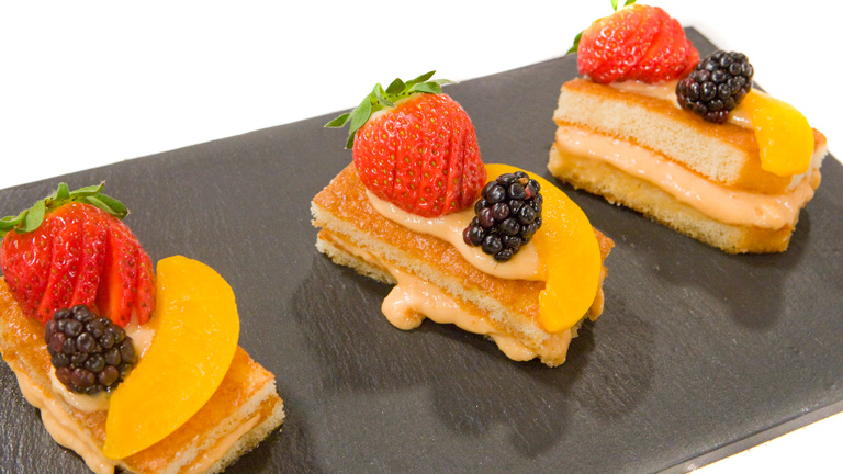 Saber Cocinar - Postres - Pastelitos de membrillo y fruta 