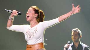 Ver v&iacute;deo  'Pastora Soler ya est&aacute; en Bak&uacute; lista para actuar en el Festival de Eurovisi&oacute;n'