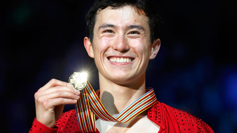 Patrick Chan revalida su t&iacute;tulo en la final de los Mundiales de patinaje 