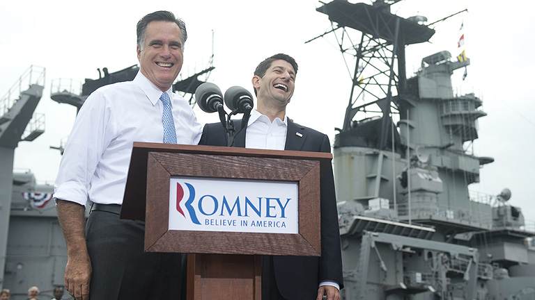 Romney elige a Paul Ryan como su candidato a vicepresidente 