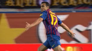 Ver v&iacute;deo  'Pedro adelanta al Bar&ccedil;a (0-1)'