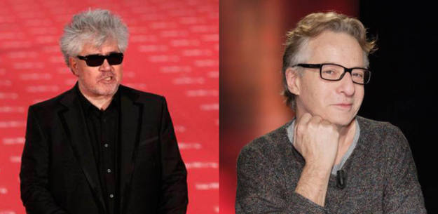 Pedro Almod&oacute;var y Javier Mariscal