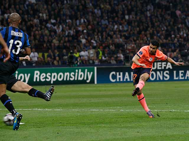 Maxwell entra y Pedro remata (0-1)