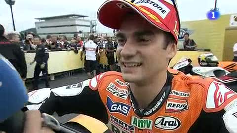 Ver v&iacute;deo  'Pedrosa: "Estoy muy contento"'