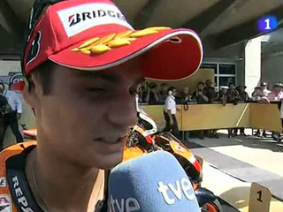 Ver v&iacute;deo  'Pedrosa: "Ha sido una carrera extra&ntilde;a"'